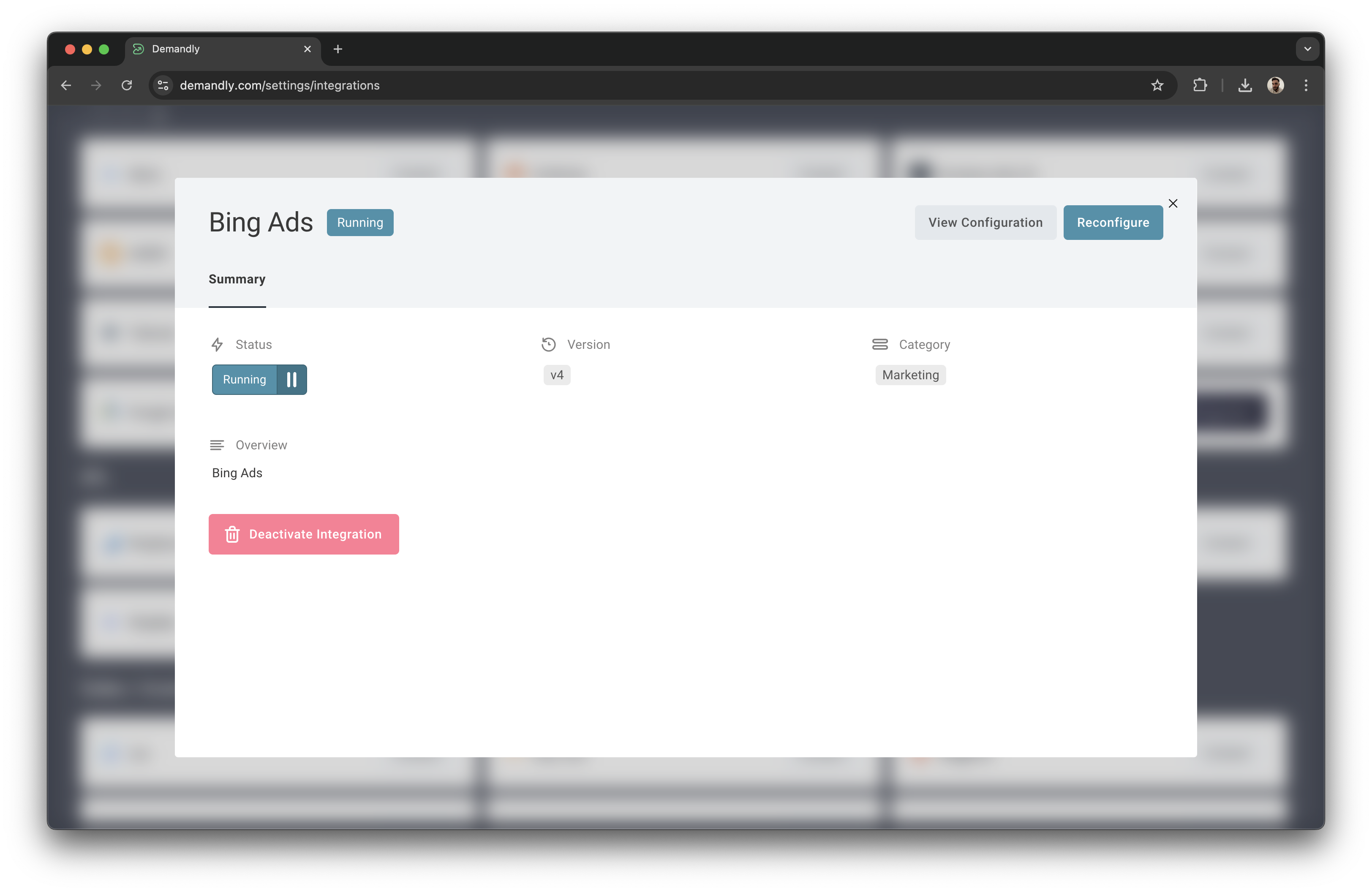 Bing Ads integration verification