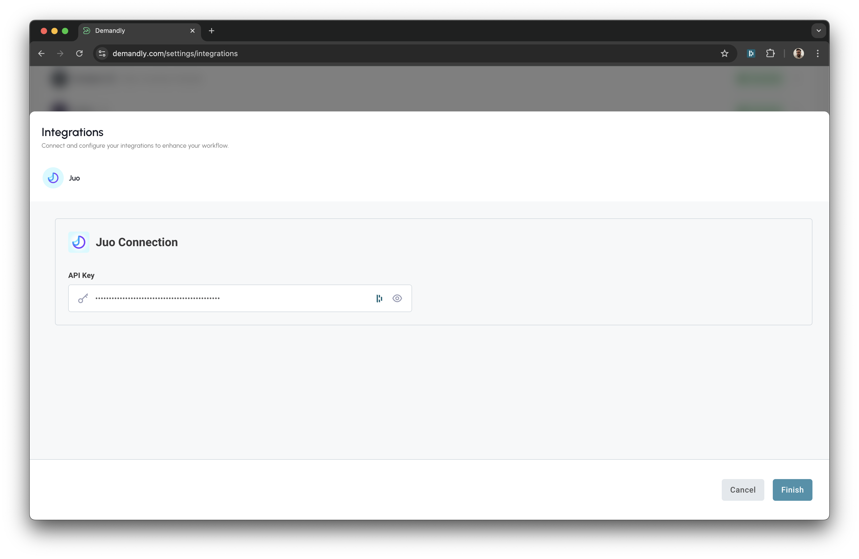Juo integration verification